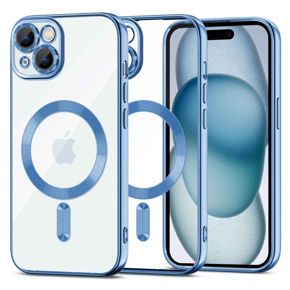 Tech-Protect Magshine MagSafe Sky Blue iPhone 15 Tok