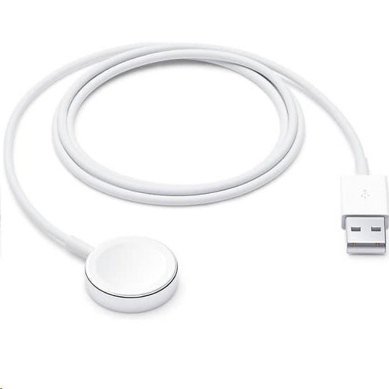 Apple Mágneses töltőkábel White Apple Watch 5/6 (OOB Bulk)