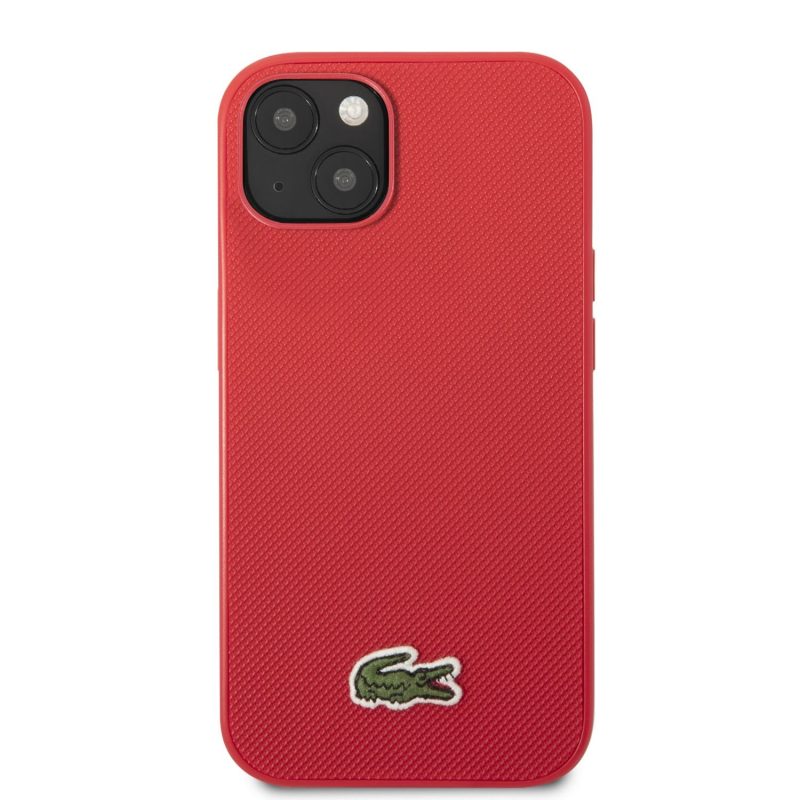 Lacoste Iconic Petit Pique Logo Red iPhone 14 Plus Tok