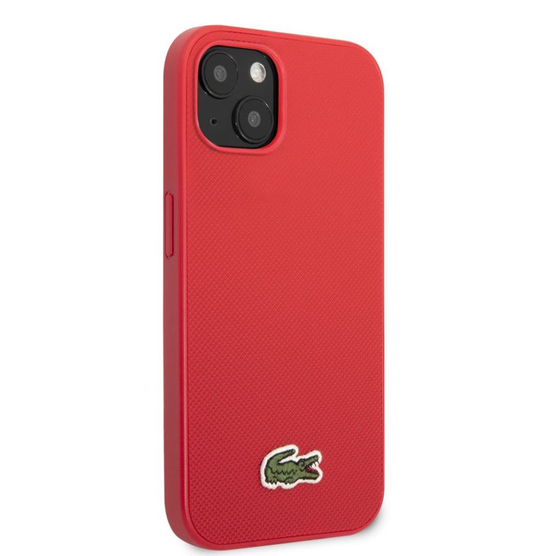 Lacoste Iconic Petit Pique Logo Red iPhone 14 Plus Tok