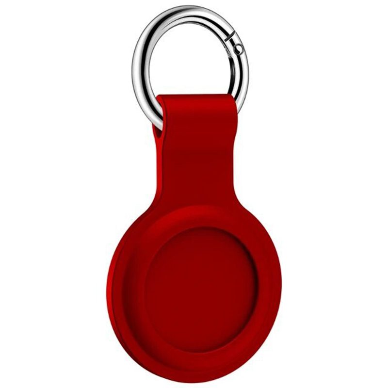 Silicone Key Ring Tok for AirTag Lavender