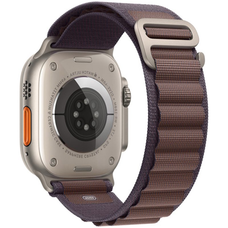 Alpina Szíj Apple Watch 45/44/42/Ultra Indigo
