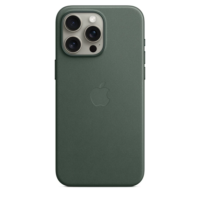 Apple FineWoven MagSafe MT4U3ZM/A Evergreen iPhone 15 Pro Tok