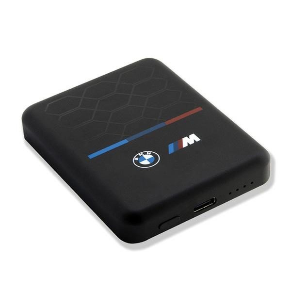 BMW Induction Powerbank BMPBMS5K22PGVK 15W 5000mAh + Cable Black M Collection MagSafe