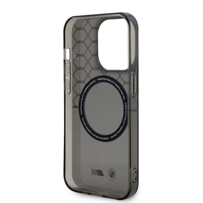 BMW "M" Collection IML Printed Pattern MagSafe Grey iPhone 13 Pro Tok