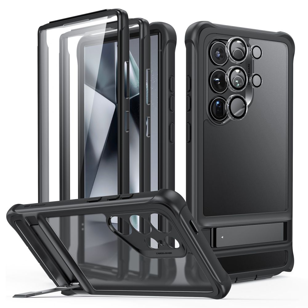 ESR Armor Kickstand Frosted Black Samsung Galaxy S24 Ultra Tok