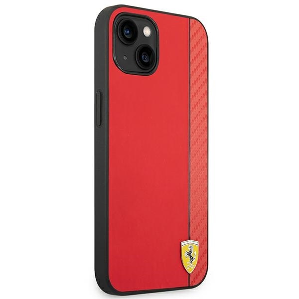 Ferrari FEHCP14SAXRE Red Hardcase Carbon iPhone 14 Tok