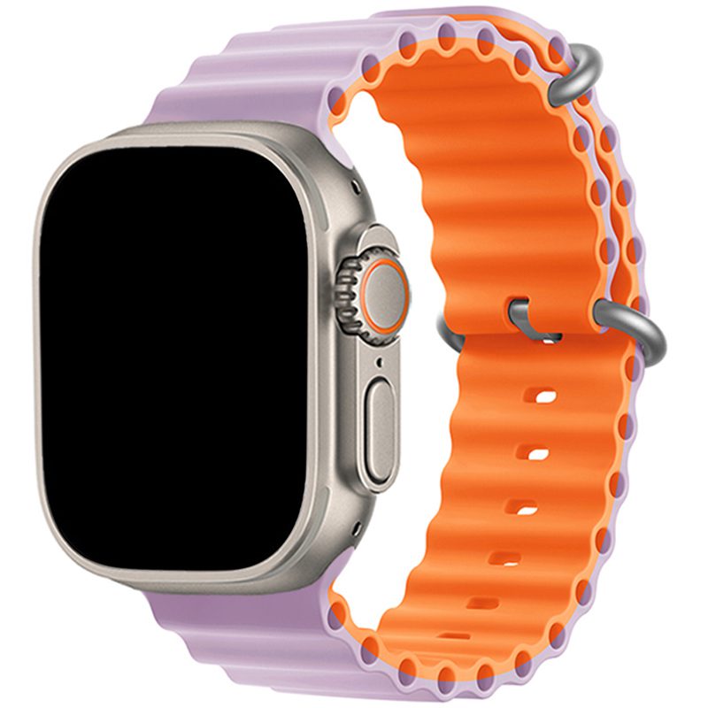 Ocean Szíj Apple Watch 45/44/42/Ultra Light Purple Orange