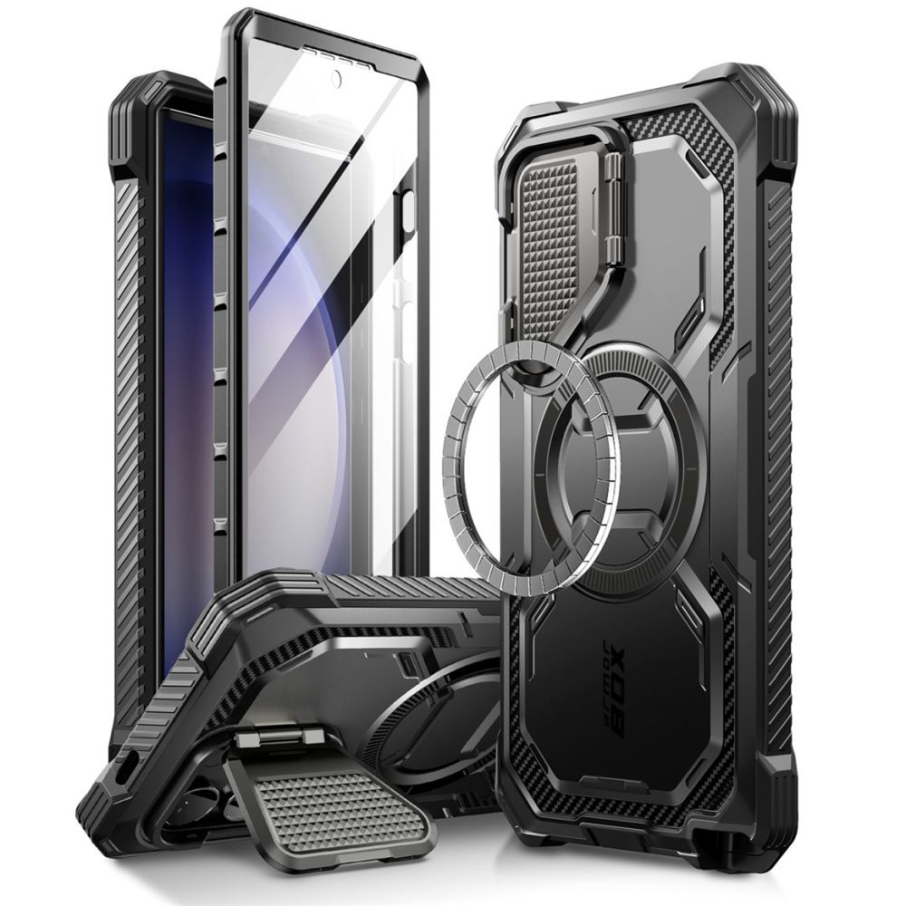 Supcase Iblsn Armorbox Mag MagSafe Black Samsung Galaxy S24 Ultra Tok
