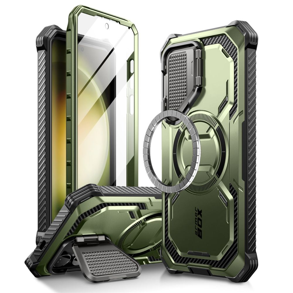 Supcase Iblsn Armorbox Mag MagSafe Guldan Samsung Galaxy S24 Tok