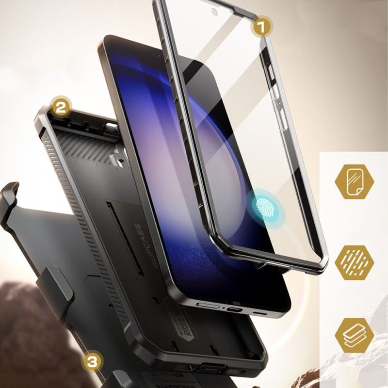 Supcase Unicorn Beetle Pro 2-set Black Samsung Galaxy S24 Plus Tok