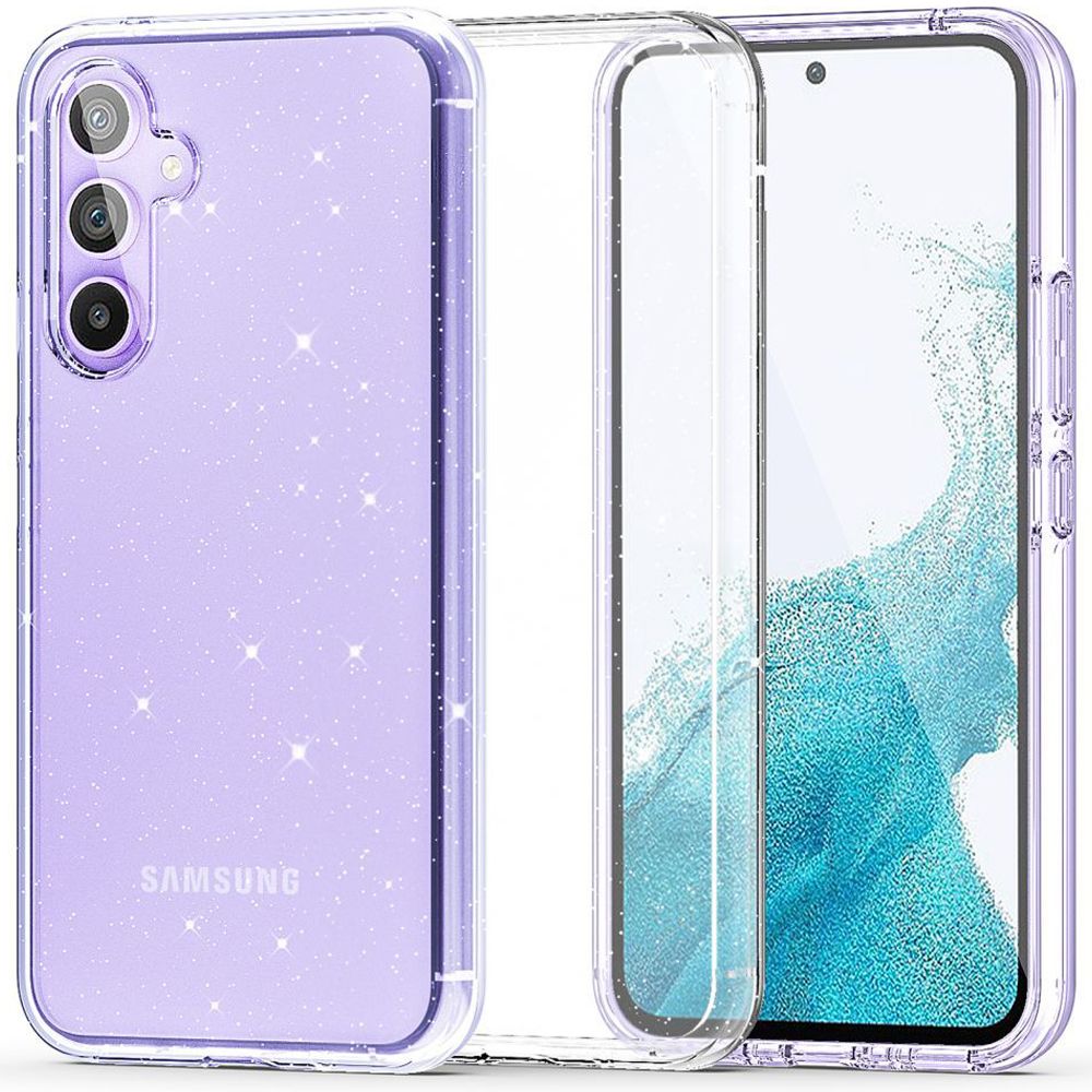 Tech-Protect Flexair Hybrid Glitter Samsung Galaxy S23 Fe Tok