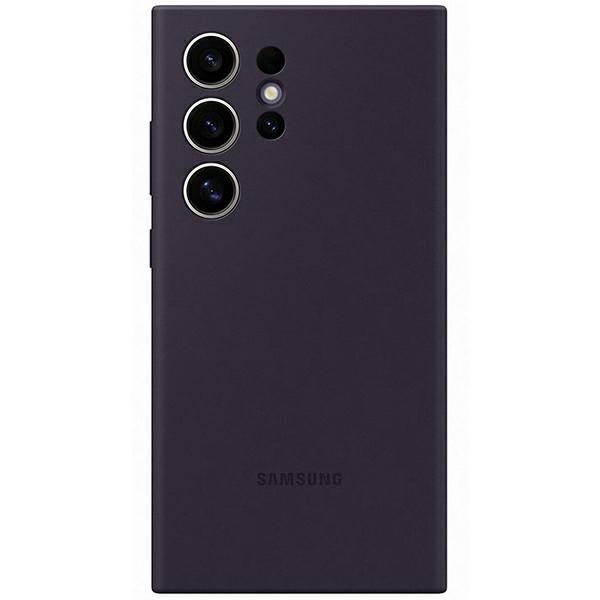 Samsung EF-PS928TEE Silicone Dark Violet Samsung Galaxy S24 Ultra Tok