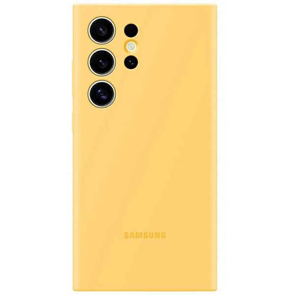 Samsung EF-PS928TYE Silicone Yellow Samsung Galaxy S24 Ultra Tok