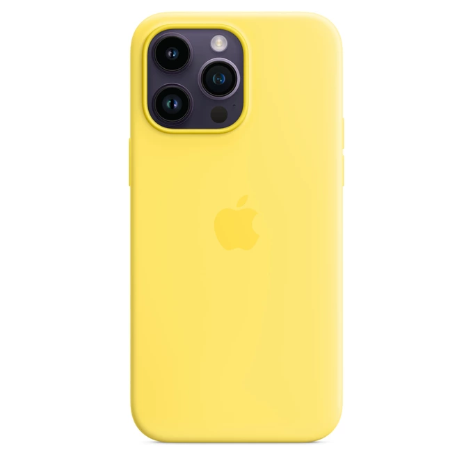 Apple MQUG3ZM/A Silicone MagSafe Canary Yellow iPhone 14 Pro Tok