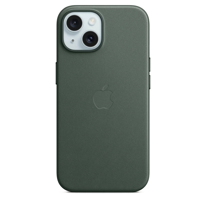 Apple MT3J3ZM/A FineWoven MagSafe Evergreen iPhone 15 Tok