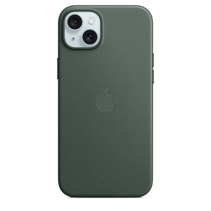 Apple MT4F3ZM/A FineWoven MagSafe Evergreen iPhone 15 Plus Tok