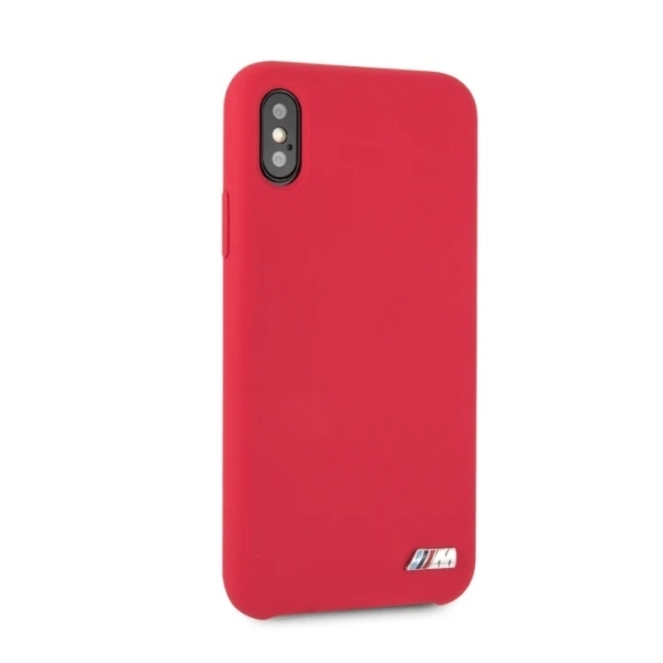 BMW HardCase BMHCPXMSILRE Red Silicone M Collection iPhone XS/X Tok