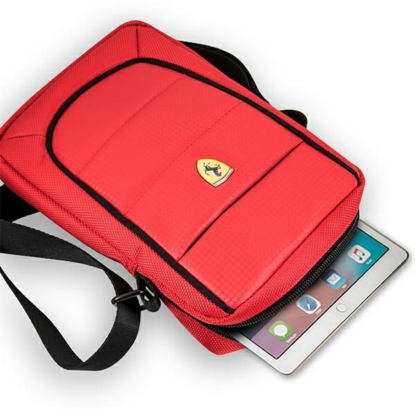 Ferrari Bag FESH10RE Tablet 10" On Track Collection Red