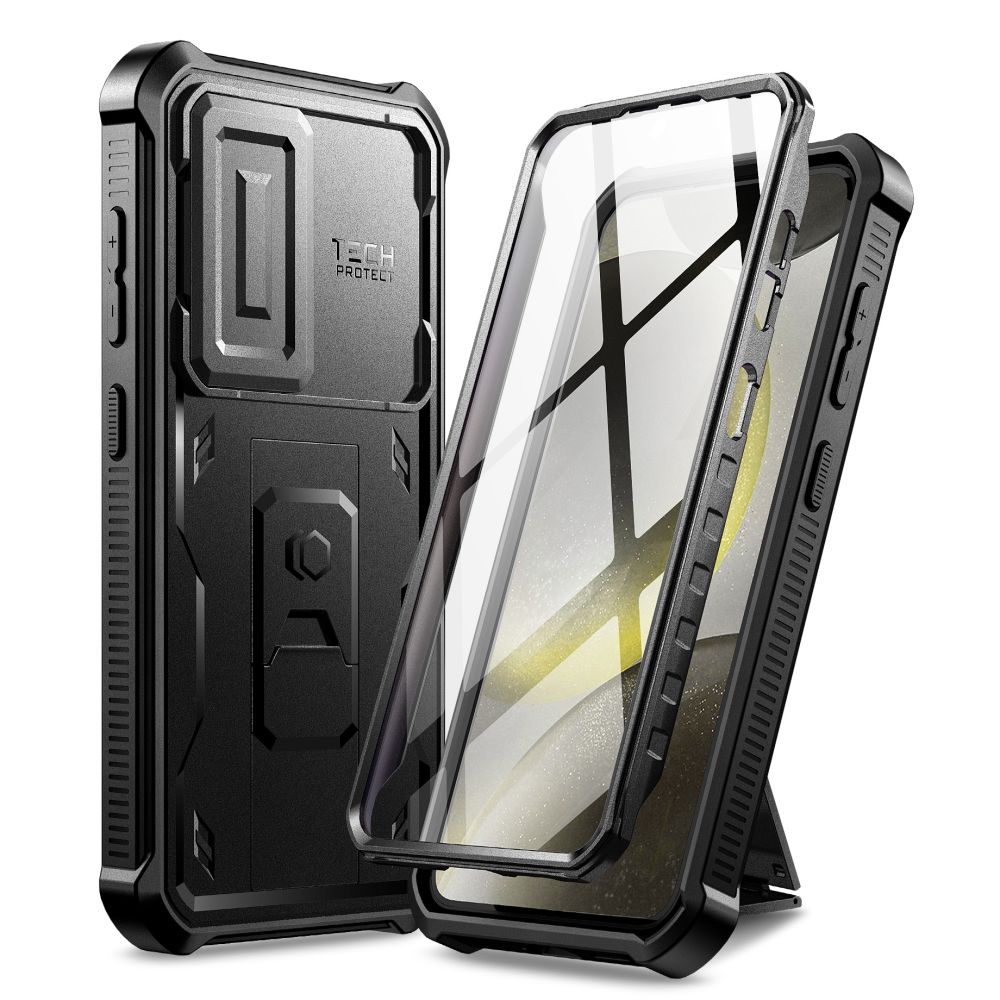 Tech-Protect Kevlar Cam+ Black Samsung Galaxy S24 Plus Tok