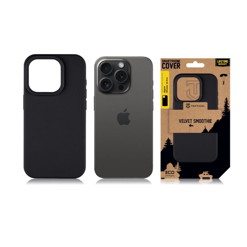 Tactical Velvet Smoothie Asphalt iPhone 15 Pro Tok